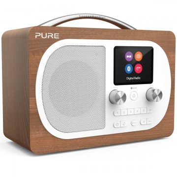 Pure Evoke H4 Επιτραπέζιο Ραδιόφωνο Ρεύματος DAB+ με Bluetooth και USB Kαρυδιά